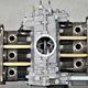 A dressed air-cooled Porsche 911 engine.